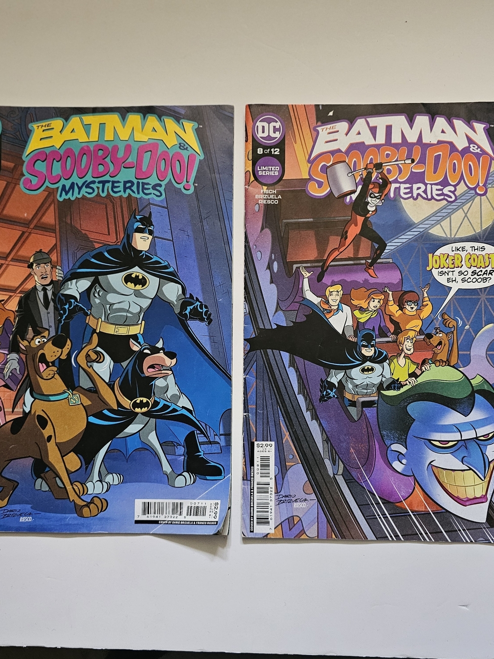 The Batman & Scooby-Doo Mysteries (2021) #7 #8 Lot DC Comics